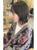 大人可愛い20代30代40代50代オススメ切りっぱなし外ハネボブ♪