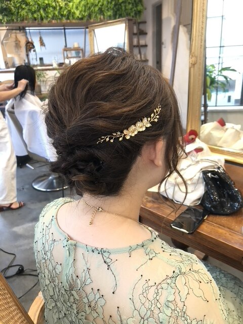 ヘアセット結婚式髪質改善似合わせカットイメチェン仙台