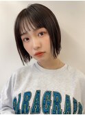 韓国風/インナーカラー/縮毛矯正髪質改善/顔まわり/レイヤー
