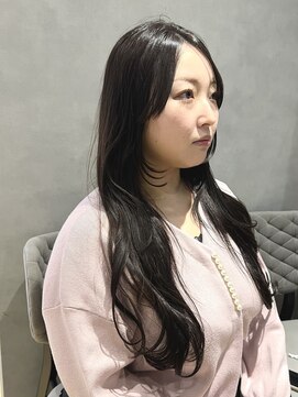 ジルバイジアン(JILL by GIEN) ロングさんも顔まわりcutでおしゃれに♪ @タナカ