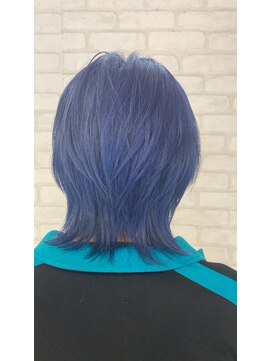 ビス リアン 川口店(Vis lien) メンズウルフレイヤーブルーハイトーン川口