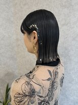 レガシーヘアーデザイン(Legacy hair design)&nbsp;【Rio】☆ボブの方必見！！タイト金箔アレンジ☆天神/今泉
