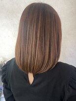 ビスクヘアデザイン(bisq hair design)&nbsp;艶髪　ロング　髪質改善カラー　縮毛矯正　質感ストレート