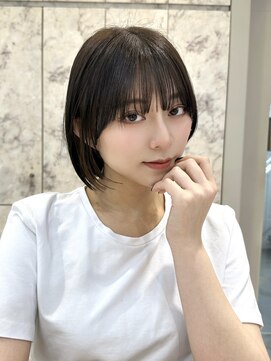 シー バイ ロンド 新宿(Sea by Lond) 似合わせカット×大人ガーリー[ダークアッシュ/韓国]