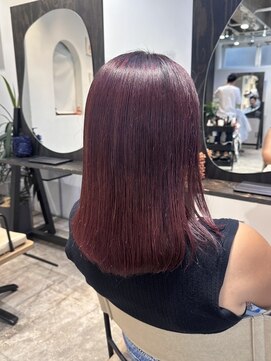 ノーム(norm) カシスブラウン/ボルドー/赤髪/ピンクブラウン/