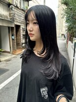 ヘアカロン 熊本本店(Hair CALON) パープルグレー/レイヤーカット