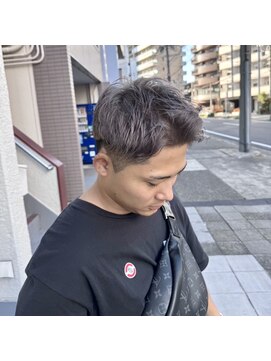 アルマヘアー(Alma hair by murasaki) ◎メンズのグレーアッシュカラー◎