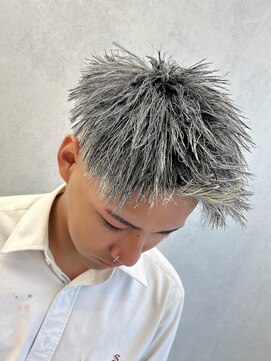 ルースト 西院店(ROOST) ジェット×ホワイトハイライト