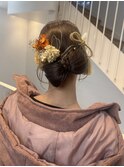 ヘアセット/卒業式/卒園式/結婚式/お呼ばれヘア/韓国風