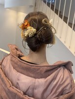 ヘアカロン 熊本下通店(Hair CALON)&nbsp;ヘアセット/卒業式/卒園式/結婚式/お呼ばれヘア/韓国風