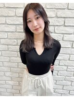 シック 大宮西口(CHIC) 顔まわりレイヤーパープルグレージュ