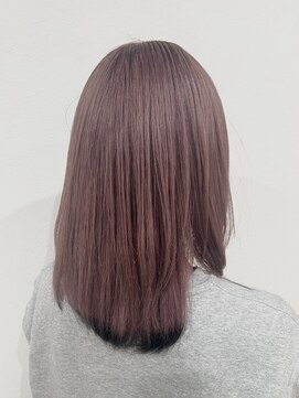 イリス(Iris) ピンクベージュ×ブラックエンドカラー