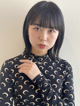 イヴォークトーキョーオーサカ(EVOKE TOKYO osaka) 髪質改善 ストレート 縮毛矯正 ワイドバング ボブ ショート