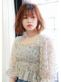 大人ふんわりボブ