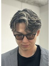 吉 ハイライトカラー+ラルフカール