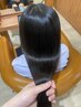 【女性スタイリスト指名クーポン】ナチュラルカラー＋プチトリートメント