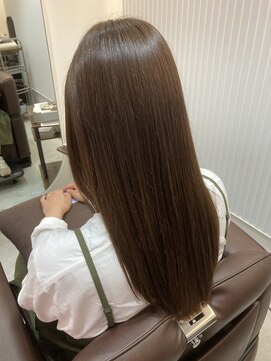 アニュー 北浦和店(ANEW) 【髪質改善】サラサラ+ツルツル　髪質改善ロング