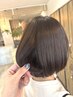 【rena指名】似合せカット＋透明感カラー＋ダメージ補修ラメラケア