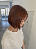 大人オレンジブラウンカラー