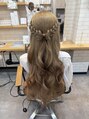 リンイチマルサン(Lin.103)&nbsp;〔ハーフアップ〕リボンがポイント♪ヘアセットもお任せ下さい！