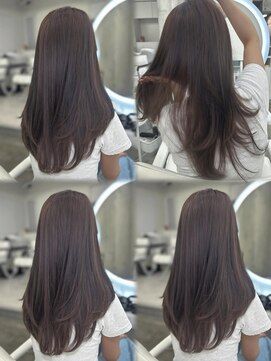 アイシー 表参道(ICY) 透明感グレージュ/レイヤーカット