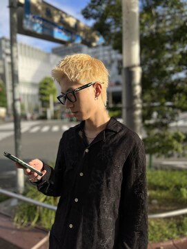 ヘアースタジオ ゼン(hair studio Zen) ハイトーンスパイキー