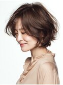 クラゲヘアー/小顔/ココアベージュ/オリーブグレー/川西