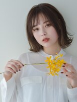 バトン(baton)&nbsp;大人ガーリー/似合わせカット/ダークアッシュ/ココアベージュ/43