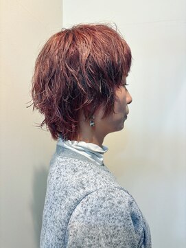 やわらかウェーブ × デザインカラー　2