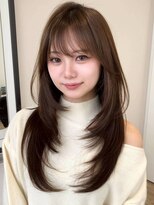 ケーツー エソラ池袋店(K-two)&nbsp;ロングレイヤーカット*フェイスレイヤー*髪質改善*顔周りカット