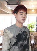 赤髪スパイキーショート【担当:ISAO】