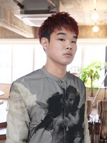 フィエル(fielu)&nbsp;赤髪スパイキーショート【担当:ISAO】