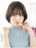関内/髪質改善/ダークグレージュ×小顔ナチュラルショートo