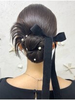 メカマハロジャミング(Me Ka Mahalo Jammming) カチモリヘア/ヘアセット/お呼ばれヘア/参列ヘア/タイトヘア