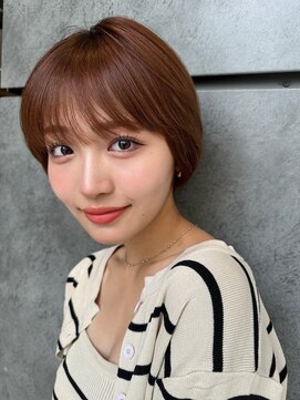 ジーナ 近鉄奈良(Zina) 髪質改善*大人ガーリーレイヤーショート*美髪【Zina奈良】