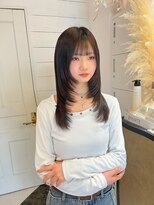 髪屋 紬&nbsp;レイヤーカット/ロングレイヤー/顔周りカット/前髪カット
