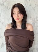 大人っぽ韓国ヘア