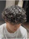 強めプードルパーマ