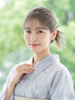と和 巣鴨 【浴衣ヘアセット】韓国風タイトな大人カチモリ