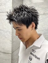 キングオブヘアバイノイズアンドフィフス 京都駅前店(KING of hair by NOISM&fifth) 京都men'sピンパーマスパイキーショートアクティブショート眉毛