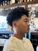 エルエー バーバーショップ 草津店(L.A BARBERSHOP) 店長【橋本】テーパー×ピンパーマ