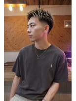 ロム 札幌大通(LOM) メンズテーパーフェードショート【札幌】