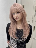 ワンズミラー 原宿(ONE's MIRROR)&nbsp;ハッシュカットグレージュデザインカラーツートンカラー原宿駅