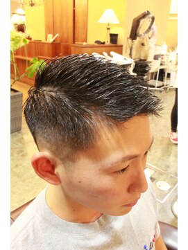 ディスパッチヘアー 甲子園店(DISPATCH HAIR) 七三パート×ローフェード