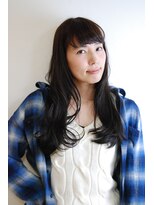 ディンプル(DIMPLE)&nbsp;大人気イルミナカラーで艶感UP!　ルーズウェーブロング