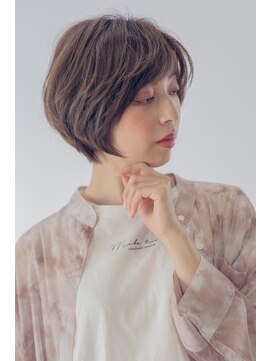 ブリング バイ スノードロップ 吉祥寺(BRING by Snowdrop) 前髪/マチルダボブ/ピンクベージュ/インナーグレージュ/吉祥寺