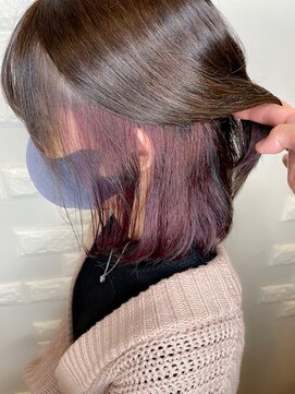 オーティティ(O-TETE) O-tete パープル系インナーカラーブリーチ