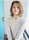 天神【BIRTH】切りっぱなしボブ×ペールベージュ 3