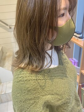 ネオリーブ アンド 渋谷店(Neolive &) 【neolive&】ハイライトオリーブベージュ