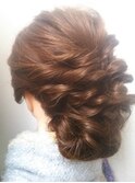 上品なアレンジヘアセット【Aman hair 吉祥寺】